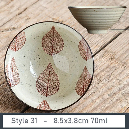 1 PCS Antique Plant Ash Porcelain Teacup Travel Ceramic Tea Bowl Anti Scaling Handmade Cone Cup Retro Meditation Cup Teaset 70ml