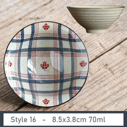 1 PCS Antique Plant Ash Porcelain Teacup Travel Ceramic Tea Bowl Anti Scaling Handmade Cone Cup Retro Meditation Cup Teaset 70ml